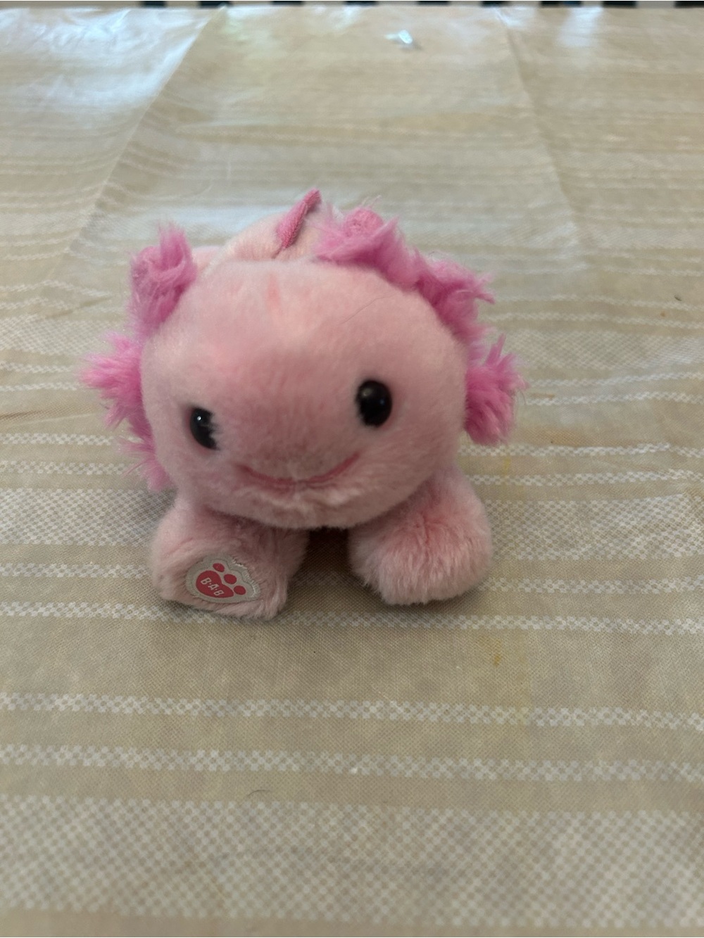 Axolotol Plush build a bear bunny
